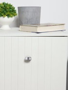 Ручка кнопка CAPPIO, цинк, d=35 мм, цвет хром - фото 809410851