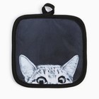 Прихватка Этель Love Life "Кошечка"  17*17 см 100% п/э - фото 27340976