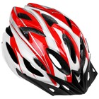 Шлем велосипедиста, р. L, обхват 56-63 см, цвет красный - фото 10422829