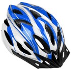 Шлем велосипедиста, р. L, обхват 56-63 см, цвет синий - фото 321387758