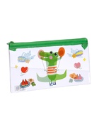 Пенал на молнии Calligrata «Зверушки», прозрачный, ПВХ, МИКС - Фото 9