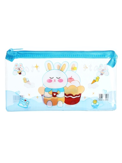 Пенал на молнии "Зверушки", МИКС