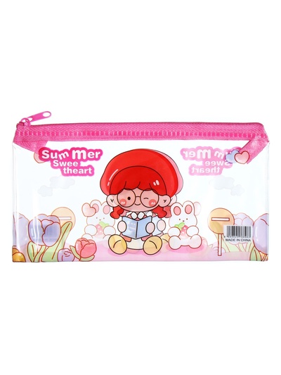 Пенал на молнии "Зверушки", МИКС