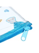 Пенал на молнии Calligrata «Зверушки», прозрачный, ПВХ, МИКС - Фото 16