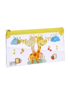 Пенал на молнии Calligrata «Зверушки», прозрачный, ПВХ, МИКС - Фото 10