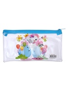 Пенал на молнии Calligrata «Единорожки», прозрачный, ПВХ, МИКС - Фото 7