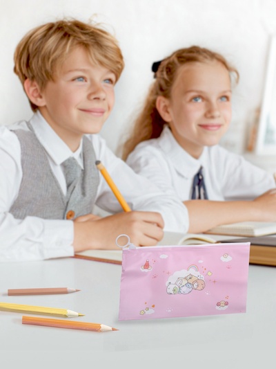 Пенал на молнии "Милашки", МИКС