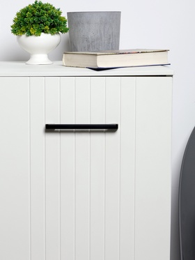 Ручка-скоба CAPPIO FREEDOM RSC005, м/о 160 мм, цвет черный  (артикул 9421362)  большой выбор товаров оптом и в розницу по низким ценам с доставкой