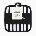 Прихватка Доляна "Bon appetit"  17*17 см 100% п/э - фото 25608112