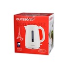 Электрический чайник Oursson EK1714P/IV, 1,7 л, 2200 Вт, цвет слоновая кость - фото 51438718