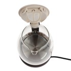 Чайник электрический KELLI KL-1370, стекло, 1 л, 1100 Вт, коричневый - фото 51490485 Чайник электрический KELLI KL-1370, стекло, 1 л, 1100 Вт, коричневый - фото 51490485
