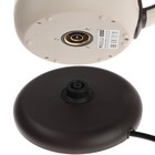 Чайник электрический KELLI KL-1370, стекло, 1 л, 1100 Вт, коричневый - фото 51490487 Чайник электрический KELLI KL-1370, стекло, 1 л, 1100 Вт, коричневый - фото 51490487
