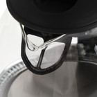 Чайник электрический KELLI KL-1370, стекло, 1 л, 1100 Вт, чёрный - фото 10824162