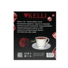 Чайник электрический KELLI KL-1370, стекло, 1 л, 1100 Вт, чёрный - фото 10824167