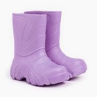Сапоги детские ЭВА, размер 34/35, цвет фиолетовый МИКС - фото 10423041