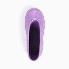 Сапоги детские ЭВА, размер 34/35, цвет фиолетовый МИКС - Фото 4
