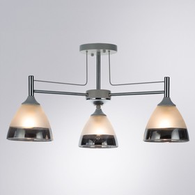 

Люстра Fiamma 31 см, d 60 см, 3x60Вт E27