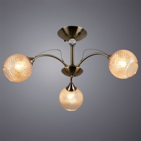 

Люстра Willow 31 см, d 62 см, 3x40Вт E27