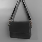Ручка для сумки, с карабинами, 60 ± 1 см × 2 см, цвет чёрный - фото 6883668