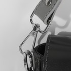 Ручка для сумки, с карабинами, 60 ± 1 см × 2 см, цвет серый - фото 6883679