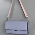 Ручка для сумки, с карабинами, 60 ± 1 см × 2 см, цвет нежно-розовый - фото 6883683