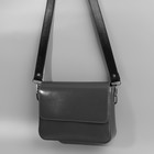 Ручка для сумки, с карабинами, 100 ± 1 см × 2,5 см, цвет чёрный - фото 6883693