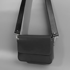 Ручка для сумки, с карабинами, 100 ± 1 см × 4 см, цвет чёрный - фото 6883703