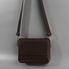 Ручка для сумки, с карабинами, 100 ± 1 см × 4 см, цвет коричневый - Фото 4