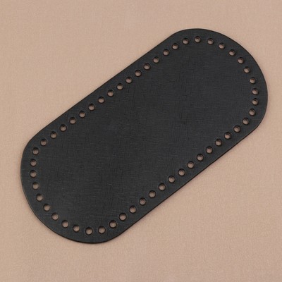 Донце для сумки, 25×12×0.3 см, чёрное