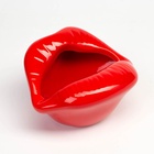 Пепельница для дома «Губы», для сигарет и стиков, 8×11×13 см - Фото 2