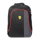 Рюкзак молодежный 40 х 29,5 х 13 см, с отделинием для ноутбука, вставка из светоотражающей ткани с радужным эффектом, Ferrari - Фото 3