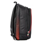 Рюкзак молодежный 40 х 29,5 х 13 см, с отделинием для ноутбука, вставка из светоотражающей ткани с радужным эффектом, Ferrari - Фото 4