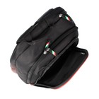 Рюкзак молодежный 40 х 29,5 х 13 см, с отделинием для ноутбука, вставка из светоотражающей ткани с радужным эффектом, Ferrari - Фото 8