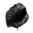 Рюкзак молодежный 40 х 30 х 16 см, с эргономичной спинкой, со светящимся элементом из оптико-волоконных нитей, Seventeen, Optical Fiber - фото 24617377