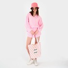 Сумка женская пляжная "Enjoy", 39х32 см, розовая - фото 6884165