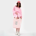 Сумка женская пляжная "Enjoy", 39х32 см, розовая - фото 6884166