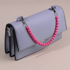 Ручка для сумки, бусы, d = 10 мм, 30 см, цвет розовый - Фото 4