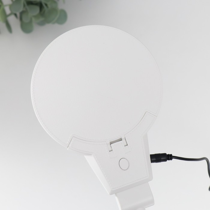 Лампа-лупа х3 х4,5 для творчества LED от 3 LR1130 линзы d=2,1 и 11 см белый - фото 1910633987
