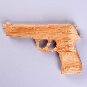 Детское деревянное оружие «Пистолет» 16,5 x 11 x 2 см