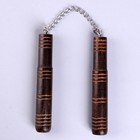 Детское оружие деревянное «Нунчаки» 15.5×2×2 см - Фото 2