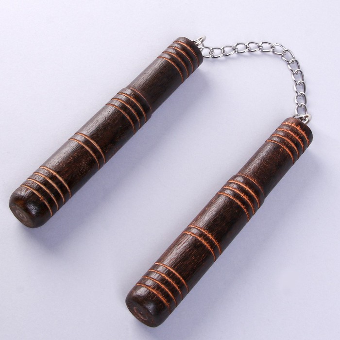 Детское деревянное оружие «Нунчаки» 15,5 × 2 × 2 см - фото 1909161019