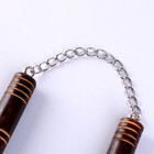 Детское оружие деревянное «Нунчаки» 25×2×2 см - Фото 4