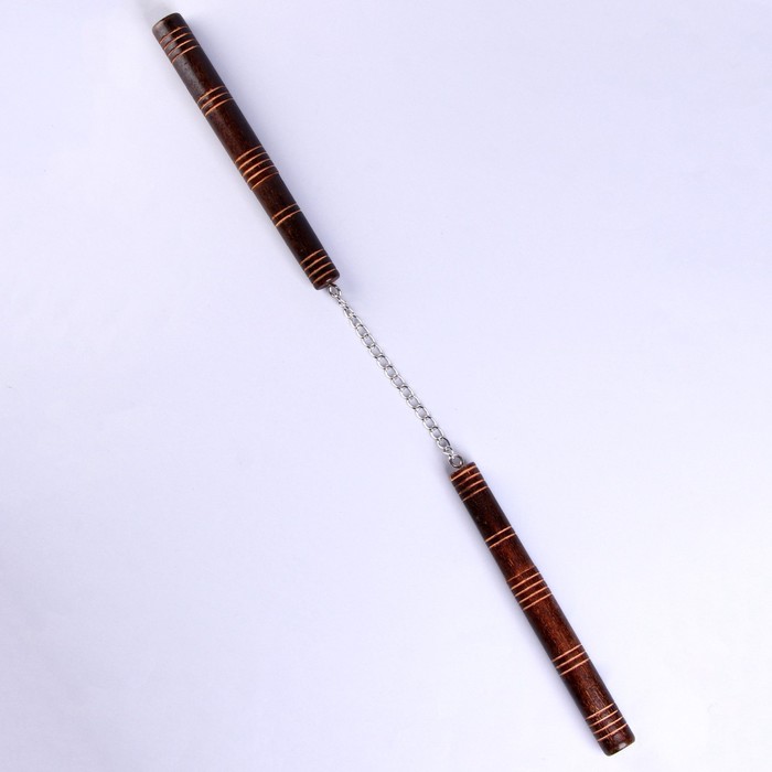 Детское деревянное оружие «Нунчаки» 25 × 2 × 2 см - фото 1909161026