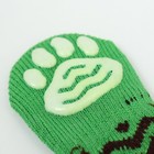 Носки нескользящие, размер L (3,5/5 * 9 см), набор 4 шт, зеленые - Фото 2