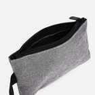 Набор рюкзак молодёжный на молнии из текстиля с USB, сумка, косметичка, цвет серый - Фото 13