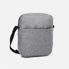 Набор рюкзак молодёжный на молнии из текстиля с USB, сумка, косметичка, цвет серый - Фото 8