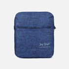 Рюкзак школьный, с сумкой и косметичкой, USB, 28×13×45 см, синий - Фото 7