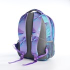 Рюкзак школьный из текстиля на молнии, Erich Krause, 1 карман, цвет сиреневый - Фото 4