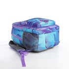 Рюкзак школьный из текстиля на молнии, Erich Krause, 1 карман, цвет сиреневый - Фото 5