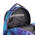 Рюкзак школьный из текстиля на молнии, Erich Krause, 1 карман, цвет сиреневый - Фото 6